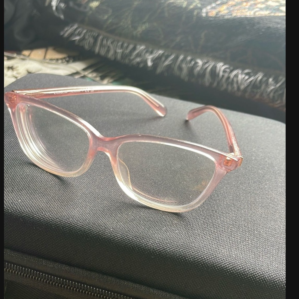 Elegant Pink Women's Glasses